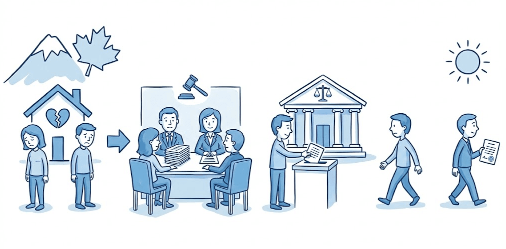 A Practical Guide to the Divorce Filing Process and Procedures in British Columbia